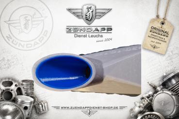 Preview: Zündapp Tuning-Luftfiltertrichter 5-teilig – Typ 517 / 529 / 530 – variabler Ansaugdurchmesser – 530-10.136 - Grau